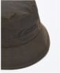 Men's Barbour Waxed Sports Hat - Olive
