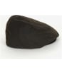 Men's Barbour Waxed Flat Cap - Olive