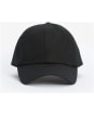 Men's Barbour Waxed Sports Cap - Black