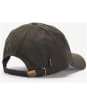 Men's Barbour Waxed Sports Cap - Olive