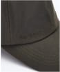Men's Barbour Waxed Sports Cap - Olive