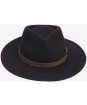 Men's Barbour Crushable Bushman Hat - Black