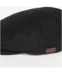 Men's Barbour Redshore Flat Cap - New Black