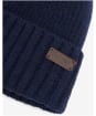 Men's Barbour Carlton Beanie Hat - Navy