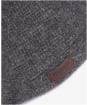 Men's Barbour Barlow Flat Cap - Grey Herringbone 