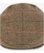 Men’s Barbour Wilkin Flat Cap - Olive / Orange / Red