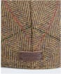 Men’s Barbour Wilkin Flat Cap - Olive / Orange / Red