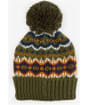 Men’s Barbour Case Fair Isle Beanie - Olive