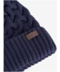 Men’s Barbour Gainford Cable Beanie - Navy