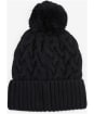 Men's Barbour International Drift Cable Beanie - Black