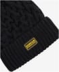 Men's Barbour International Drift Cable Beanie - Black