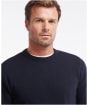 Men's Barbour Nelson Essential Crew Sweater - Navy
