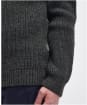 Men's Barbour New Tyne Half Zip Sweater - Olive