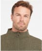 Men's Barbour Nelson Half Zip Sweater - Seaweed