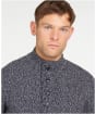 Men’s Barbour Sid Half Zip Knit - Navy Marl