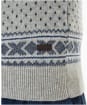 Men’s Barbour Essential Fair Isle Crew - Light Grey