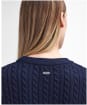 Women's Barbour Stitch Guernsey Dress - Navy 2