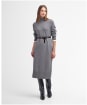 Women's Barbour Winona Midi Knit Dress - Grey Marl