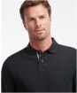 Men’s Barbour L/S Sports Polo Shirt - Black