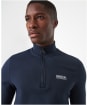 Men’s Barbour International Essential Half Zip Sweater - International Navy