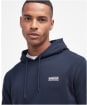 Men's Barbour International Small Logo Hoodie - Navy