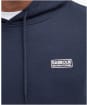 Men's Barbour International Small Logo Hoodie - Navy