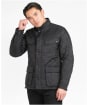 Men's Barbour International Ariel Polarquilt Jacket - Black