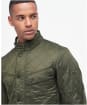 Men's Barbour International Ariel Polarquilt Jacket - Olive