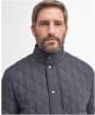 Men's Barbour Shoveler Quilted Jacket - Navy