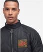 Men’s Barbour International Steve McQueen Quilted Merchant Jacket - Black