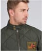 Men’s Barbour International Steve McQueen Quilted Merchant Jacket - Sage