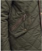 Men's Barbour Waterproof Shoveler Quilted Jacket - Dark Olive