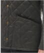 Men's Barbour Checked Heritage Liddesdale Quilted Jacket - Olive