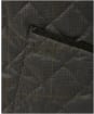 Men's Barbour Checked Heritage Liddesdale Quilted Jacket - Olive