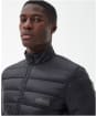 Men's Barbour International Tourer Reed Quilted Jacket - Black