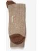 Men's Barbour Houghton Socks - Biscuit