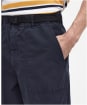 Men's Barbour Grindle Canvas Twill Trousers - Navy