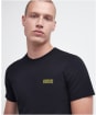 Men's Barbour International Small Logo Tee - Black