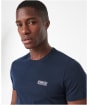 Men's Barbour International Small Logo Tee - International Navy