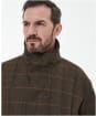Men's Barbour Beaconsfield Wool Jacket - Burnhill Brown Check