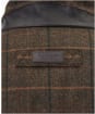 Men's Barbour Beaconsfield Wool Jacket - Burnhill Brown Check