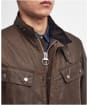 Men's Barbour International Duke Waxed Jacket - Bark