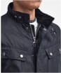 Men's Barbour International Duke Waxed Jacket - Navy