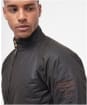 Men's Barbour International Steve McQueen Merchant Waxed Jacket - Olive