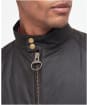 Men's Barbour International Steve McQueen Merchant Waxed Jacket - Olive