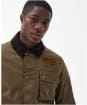 Men’s Barbour International Steve McQueen Workers Waxed Jacket - Sand