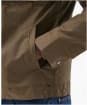 Men’s Barbour International Steve McQueen Workers Waxed Jacket - Sand