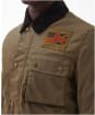 Men’s Barbour International Steve McQueen Workers Waxed Jacket - Sand