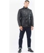 Men's Barbour International Tourer Duke Waxed Jacket - Navy