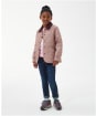 Girl's Barbour Summer Liddesdale Quilted Jacket, 2-9yrs - Gardenia / Gardenia